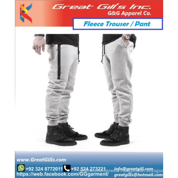 mens fleece cotton full length trousers wholesale track pants Pakistan made